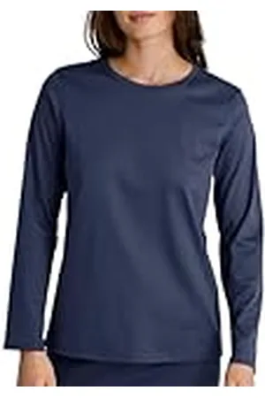 Calida Favourites Sleep Shirt Lange Mouw Peacoat Blue, Maat 48-50, , 48/50