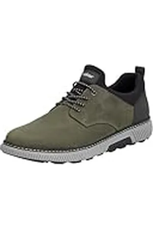 Rieker Heren B3360 Sneakers, Grün, 40 EU