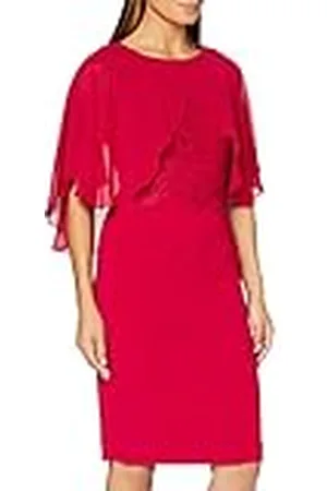 Gina Bacconi Damesjurk met Chiffon Cape Cocktail, , 44 NL