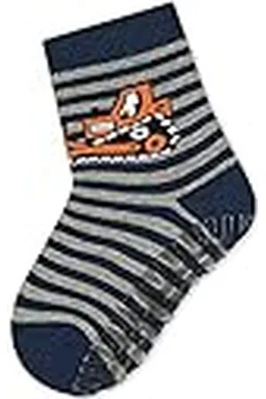 Sterntaler FLI Soft Graafmachine pantoffelsokken, , 20, marineblauw
