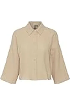 VERO MODA Vmnatali Crop Shirt WVN Noos Top voor dames, , L