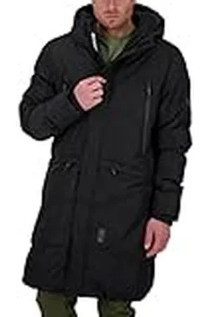 alife kickin Alife and Kickin KylanAK A Coat winterjas heren winterjas warm gevoerd S-XXXL, Moonless, S, , S