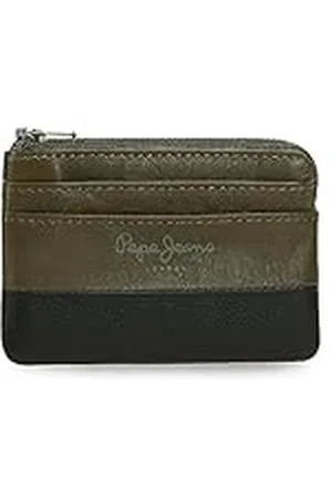 Pepe Jeans Dual portemonnee 11 x 7 x 1,5 cm leer, , Eén maat, portemonnee