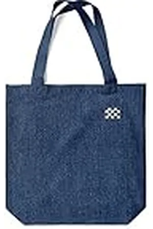 Green Fish Denim-draagtas, bedrukt, boodschappentas, machinewasbaar, opvouwbaar, handtas van jeans met handgrepen, 38 x 42 cm, , Eén maat, modern