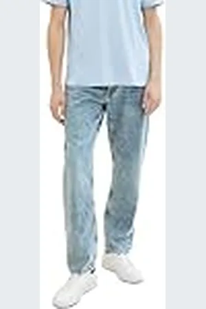 TOM TAILOR Heren Loose Straight Jeans, , 33W / 34L