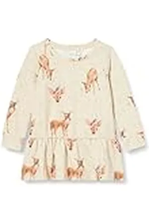 NAME IT NMFOBAMBI Sweat Dress BRU, , 98 cm