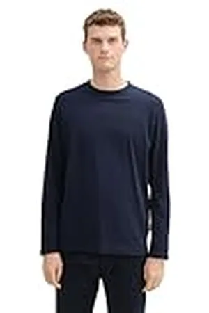 TOM TAILOR T-shirt met lange mouwen voor heren, , M