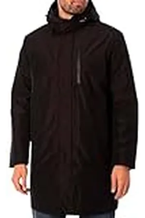 GANT Heren D1. Padded CAR Coat, Marine, XL