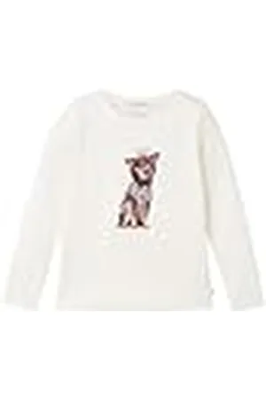 TOM TAILOR Meisjesshirt met lange mouwen en chihuahua-print, , 92-98