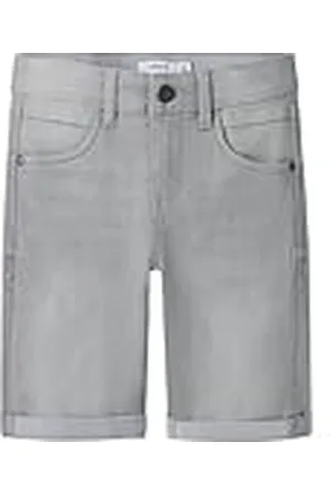 NAME IT Nkmsilas Slim DNM L 2272-ax Noos Shorts, , 104, , 104
