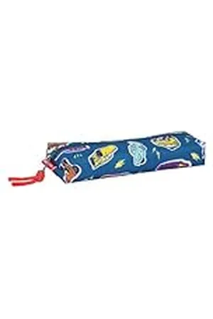 Safta CARS RACING Rechthoekig etui voor kinderen, ideaal voor kinderen op schoolleeftijd, comfortabel en veelzijdig, kwaliteit en duurzaamheid, 22 x 7 x 40 cm, , M, Casual