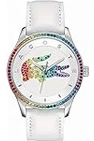 Lacoste Dames kwarts polshorloge met lederen band 2000822