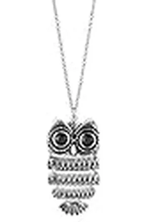 Elli Damesketting met uilenhanger 925 sterling zilver met kristallen