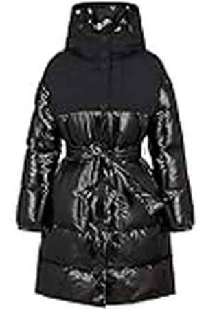 Armani Exchange Dames The Notorius Frank, duurzaam, crinkle nylon insert caban coat, , S