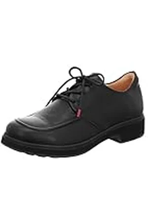 Think! Dames Cogita Derby lederen voering, zwart 0000, 40 EU