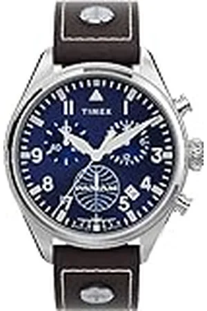 Timex Herenhorloge met leren armband Pan Am, , Riemen.