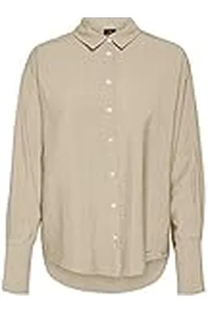 VERO MODA Dames VMLENA LS Shirt WVN NOOS Top, , M, , M