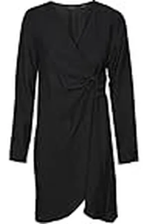 VERO MODA VMABBI NAN LS Mini Jurk WVN Jurk, , M, , M