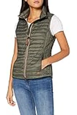 Camel Active Dames 3602509e50 Vest, bruin (kaki), 34