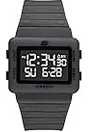 Skechers Horloge voor heren, Digitaal uurwerk met siliconen, polyurethaan, lederen of roestvrij stalen band, ,44MM