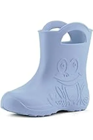Ladeheid Eva vederlichte rubberlaarzen voor jongens en meisjes, regenschoenen, comfortabele en waterdichte regenlaarzen voor kinderen, LA-CA-01, , 26/27 EU