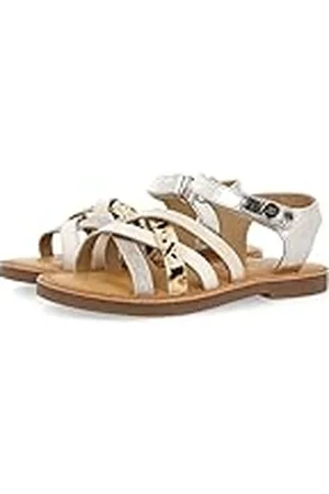 Gioseppo Sandalen voor meisjes van Gracen, dierenprint, zilverkleurig, , 31 EU