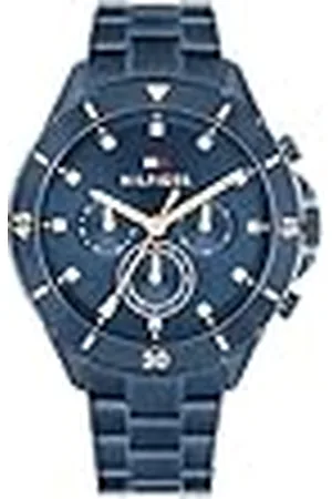 Tommy Hilfiger Analoog multifunctioneel kwartshorloge voor dames met roestvrijstalen armbanden