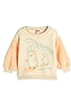 Koton Babygirls Medium Rise Trekkoord Pocket Detail Slogan Gedrukte Sweatpants Sweatshirt, , 2-3 jaar
