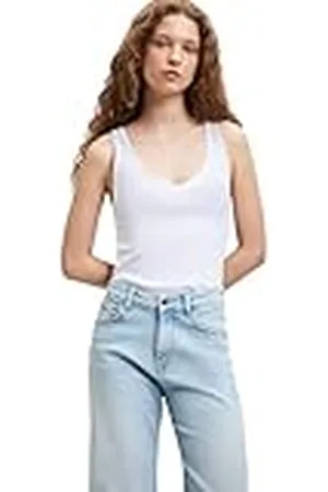 Mavi Basic damesblouse met V-hals, , M