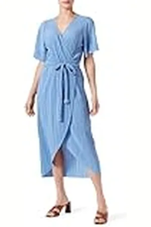 Y.A.S Y.A.S olinda Ss Midi Wrap Dress S. Noos, , L