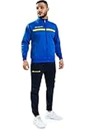 Givova Pak One Full Zip, lichtblauw/geel, XS