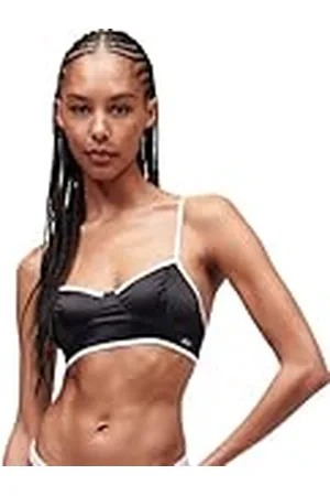 Karl Lagerfeld Dames Satijnen Bralette Met Karl Signature, , S