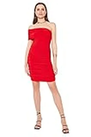 Trendyol Dames gebreide mini-jurk bodycon jurk 64, , 64