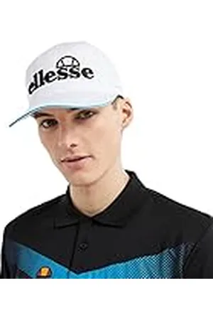 Ellesse Pineta Flat Peak Baseball 3D geborduurde golfpet voor heren, , Eén Maat