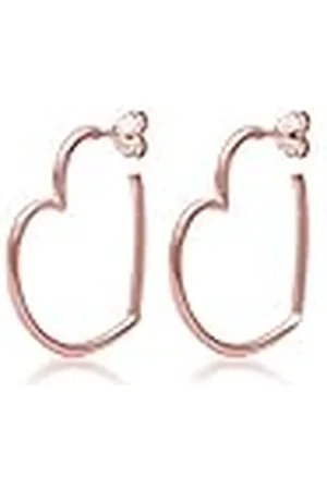 Elli Oorbellen Dames Creolen Hart Filigraan in 925 Sterling Zilver