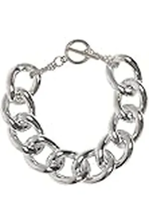 Urban classics Uniseks armband voor mannen en vrouwen, flashy chain armband, modesieraad met pantserschakels, , maten S/M en L/XL, L/XL, Metaal, Geen edelsteen
