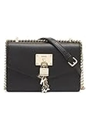 DKNY Elissa schoudertas leer 21 cm, , One Size