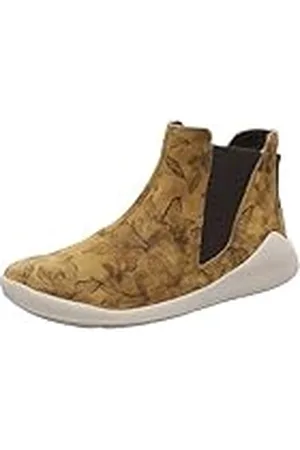 Think! Duene leer gevoerde duurzame Chelsea-laarzen voor dames, , 41 EU