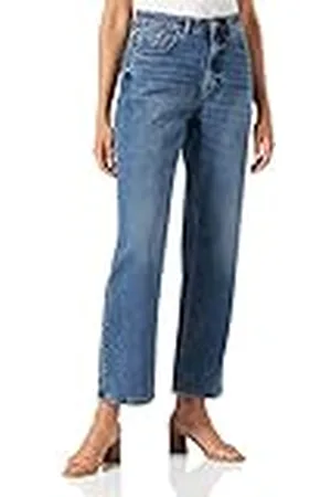 JDY Dichte Hw Wide Db DNM Noos Jeans voor dames, , S / 32L