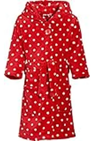 Playshoes Badjas voor meisjes met stippen, , 98/104 cm