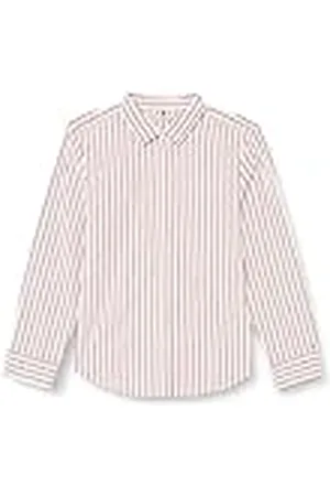 Tommy Hilfiger Dames Regular Shirt LS Casual, RWB Pink Rouge STP, 44, , 70