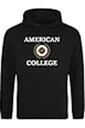 American College Sweatshirt Sweatshirt Print Warme Kleding Uniseks Mannen en Vrouwen Casual Model ACSCW7 XS, , XS