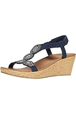 Skechers Dames Beverlee-Date Glam Wedge Sandaal, ONS, , 41 EU