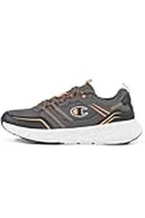 Champion Warrior Low ES007 herensneakers, donkergrijs/zwart/oranje, 46 EU, , 46 EU