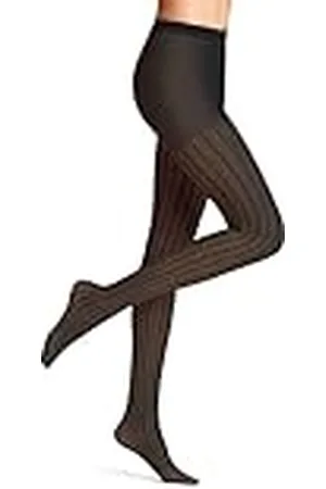 Falke Dames Panty Linear Lounge W TI Transparent Gedessineerd 1 Stuk, , S