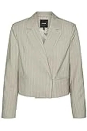 VERO MODA Vmeli LS Cropped Herringbone Blazer, , 42