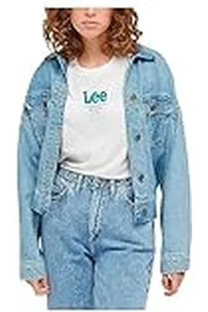 Lee Batwing Rider Jacket Denim voor dames, , L