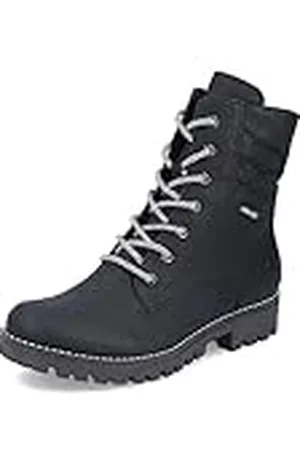 Rieker DAMES Enkellaarzen 78520, Vrouwen Veterlaarsjes,waterafstotend,TEX,halve laars,veterschoen,overgangsschoen, ,39 EU / 6 UK