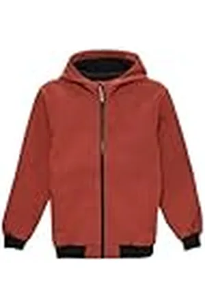 QS by s.Oliver Softshelljas met capuchon en fleece aan de binnenkant, , 140