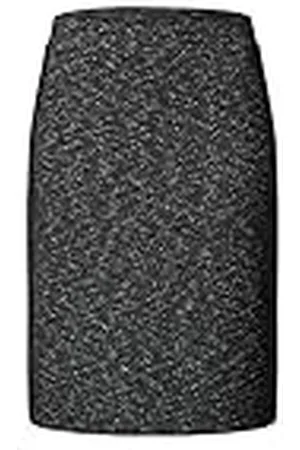Kaffe Potloodrok voor dames, knielengte, slim fit, hoge taille, elastische taille, , M